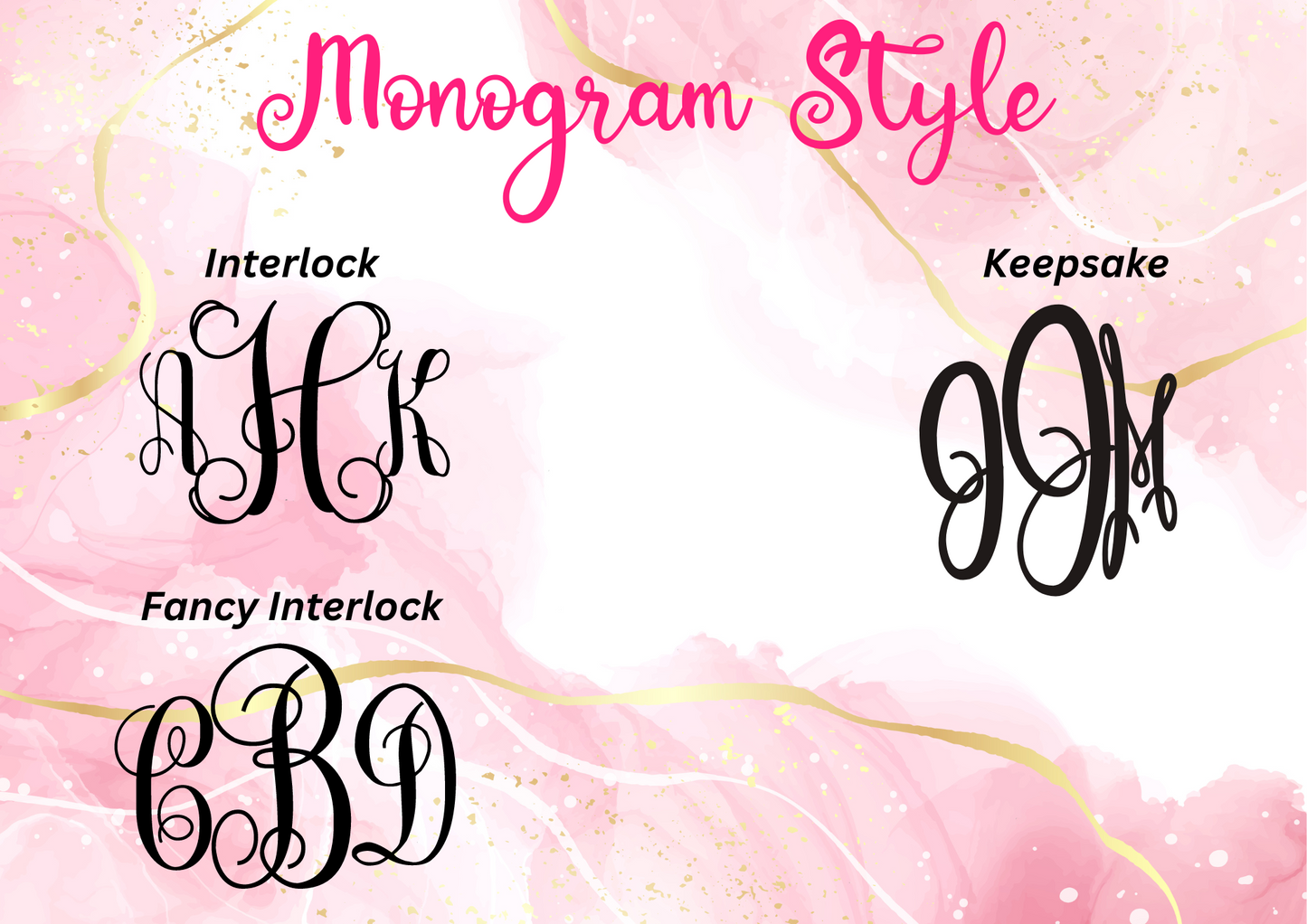 Pink Gold Glitter License Plate