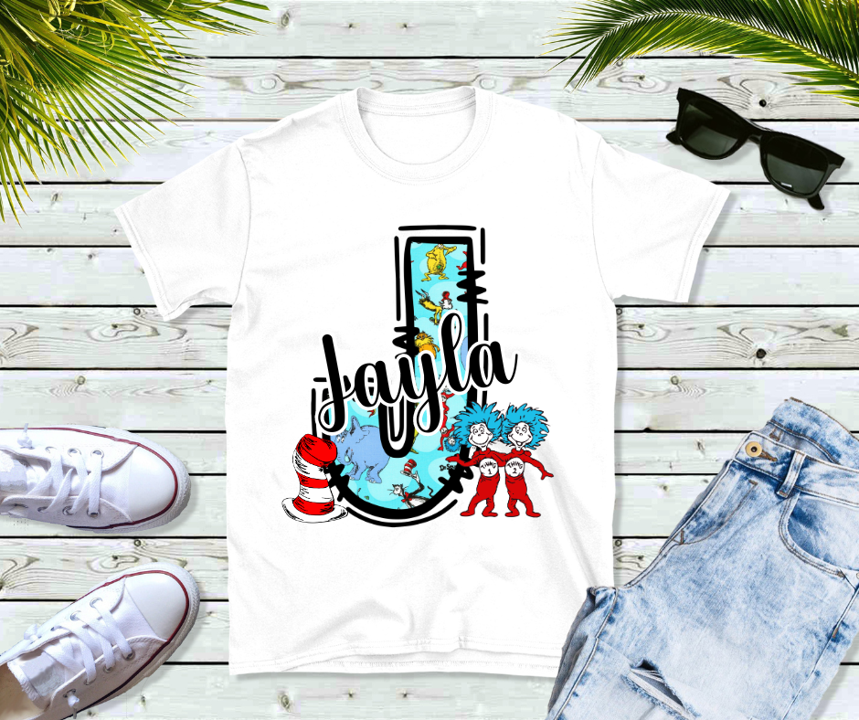 Personalize Letter & Name Dr. Seuss