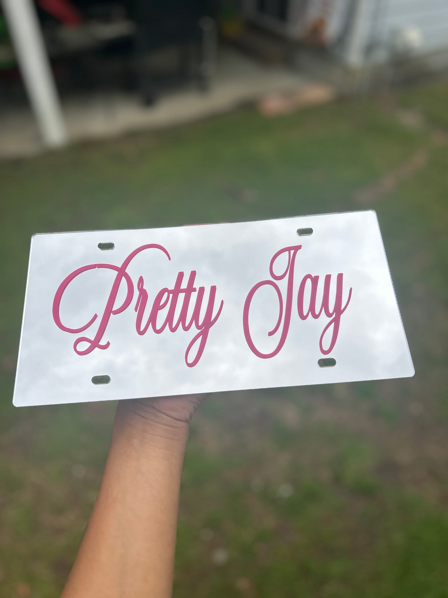Mirror Car Tag