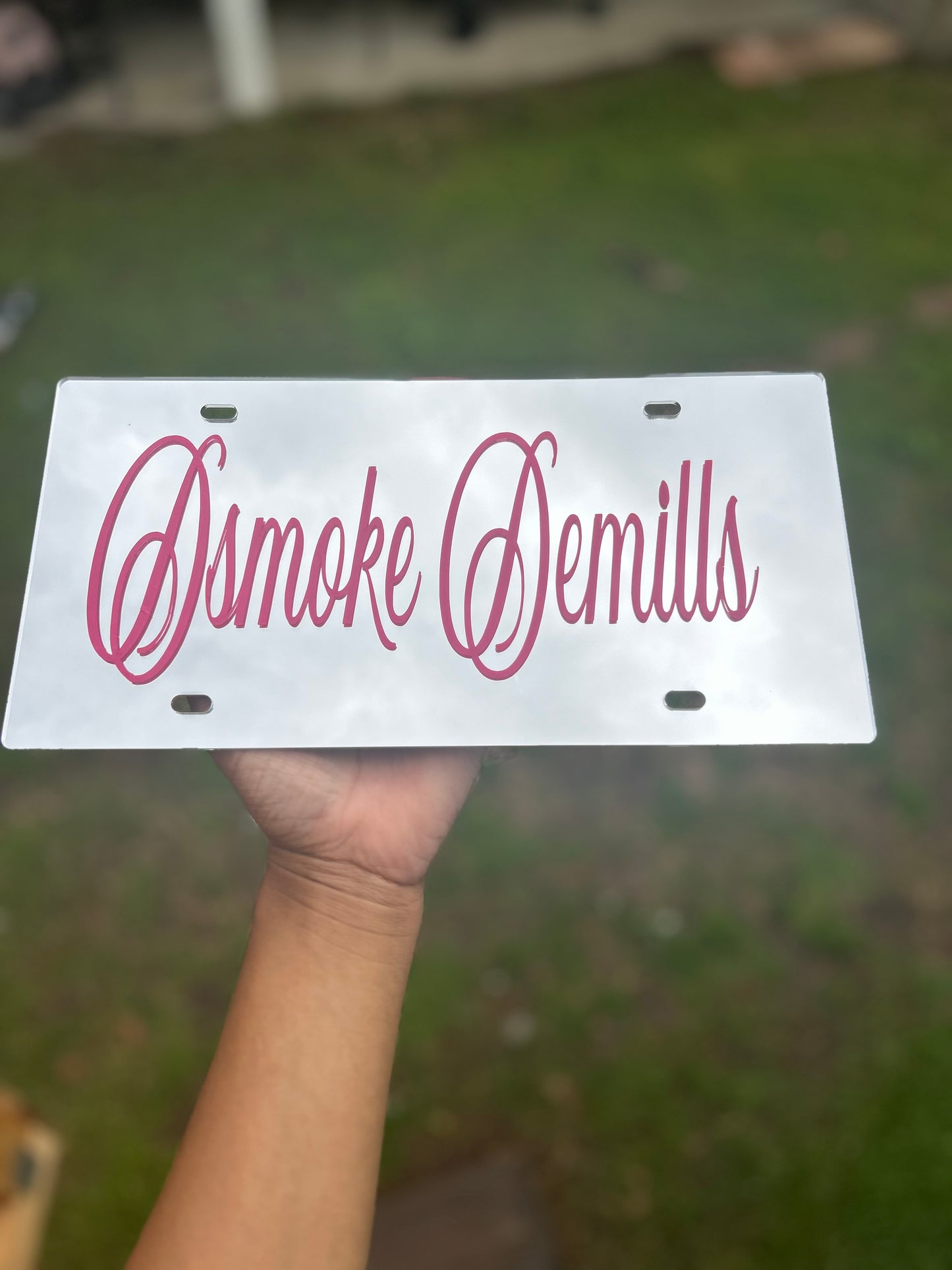 Mirror Car Tag