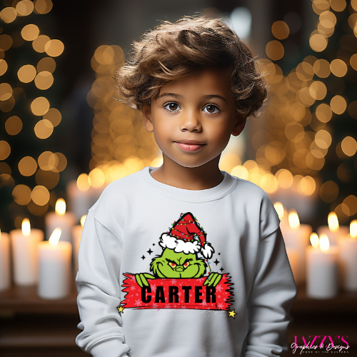 Personalize Grinch Tee