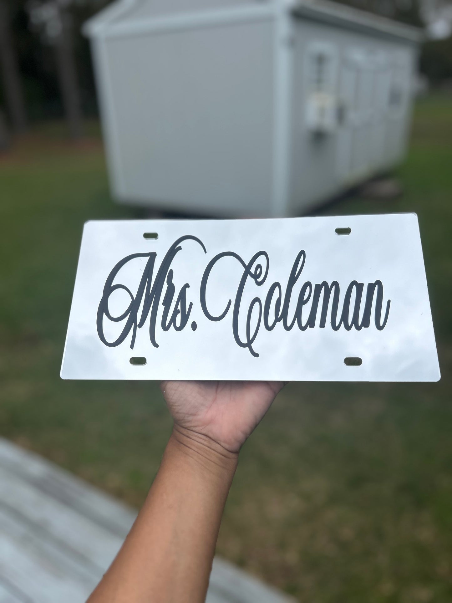 Mirror Car Tag