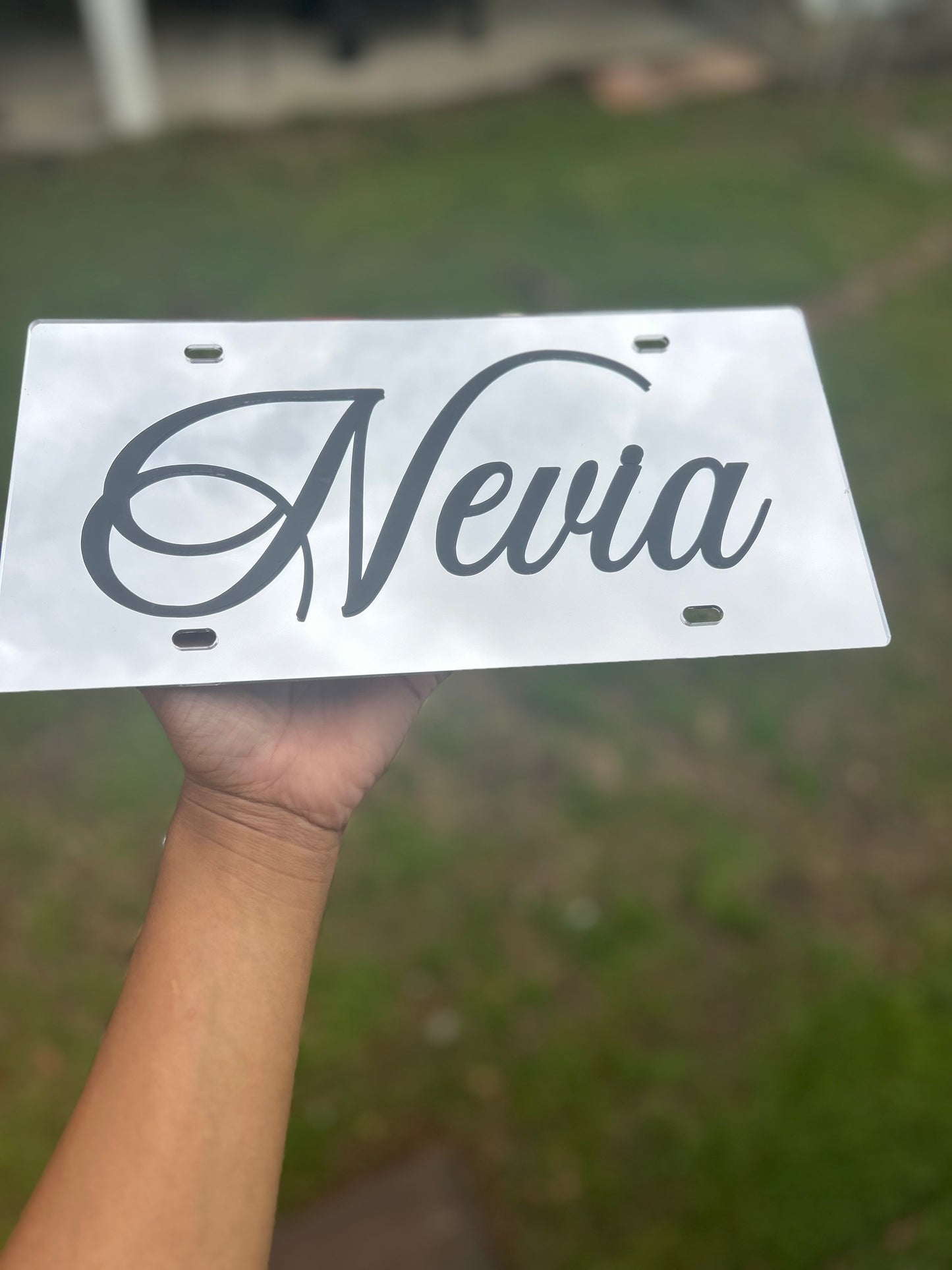 Mirror Car Tag