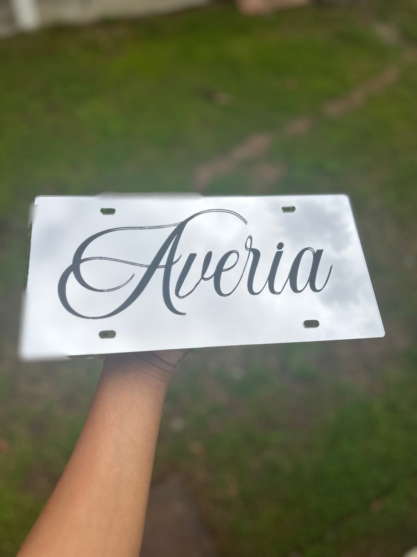 Mirror Car Tag
