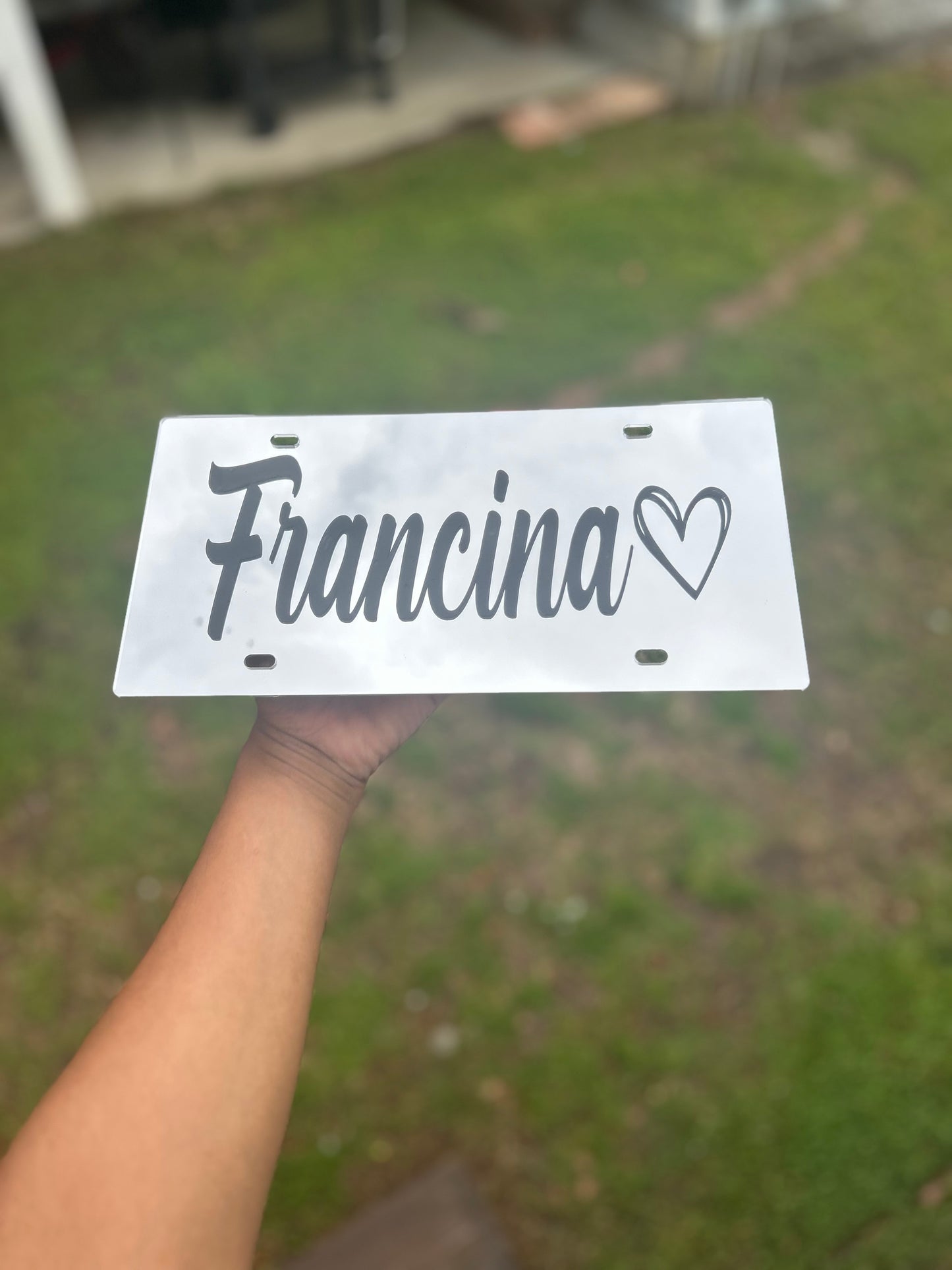 Mirror Car Tag