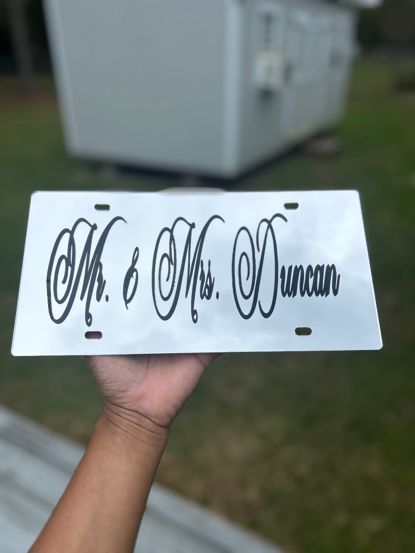 Mirror Car Tag