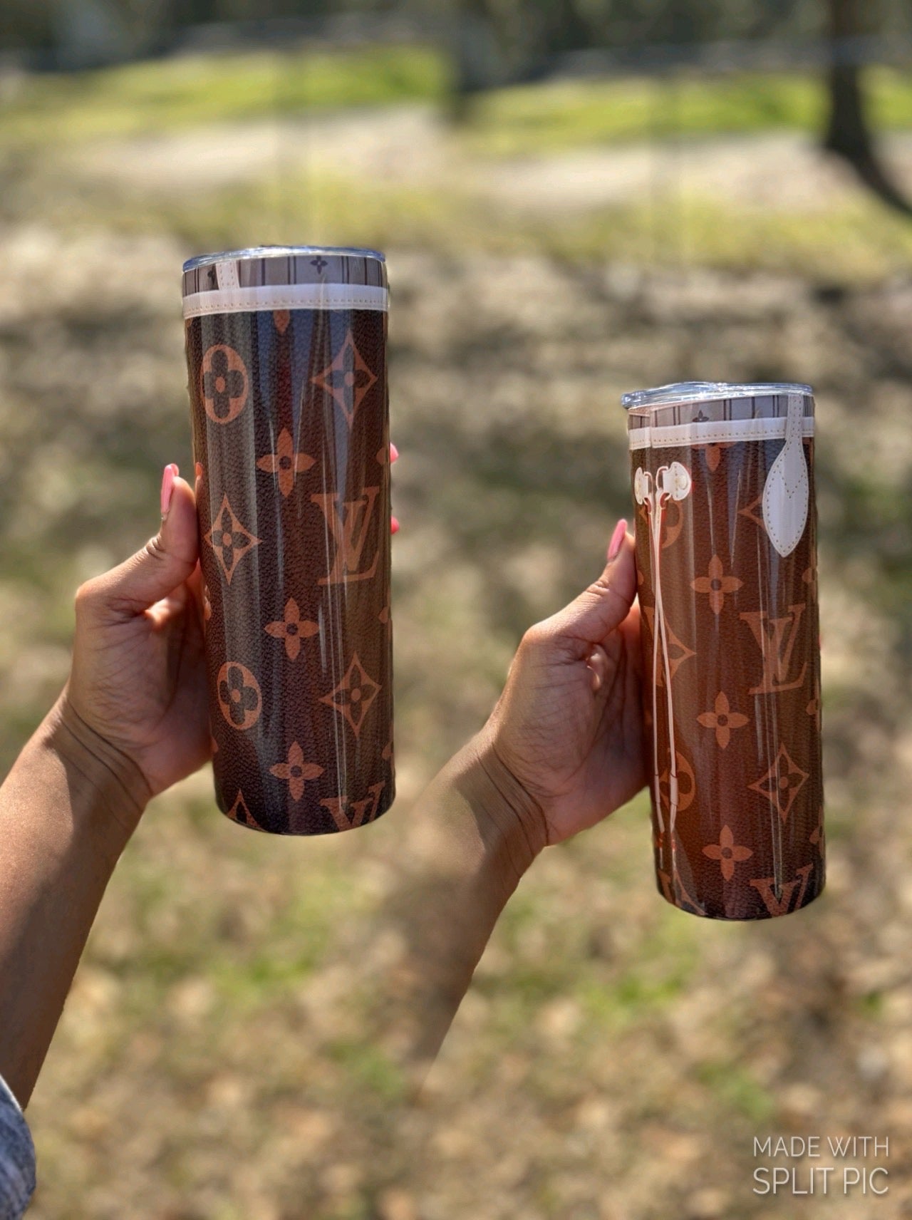 Brown Designer Tumbler