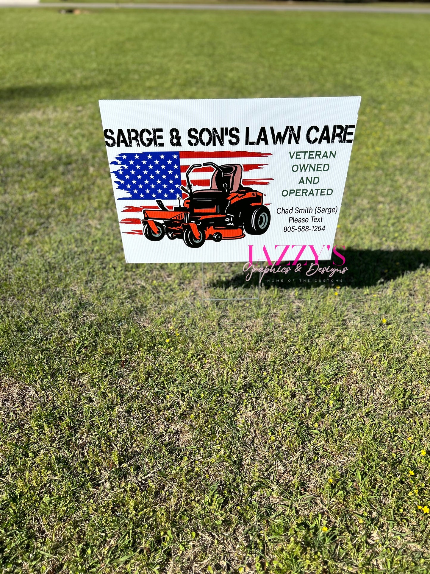 18x12 yard signs