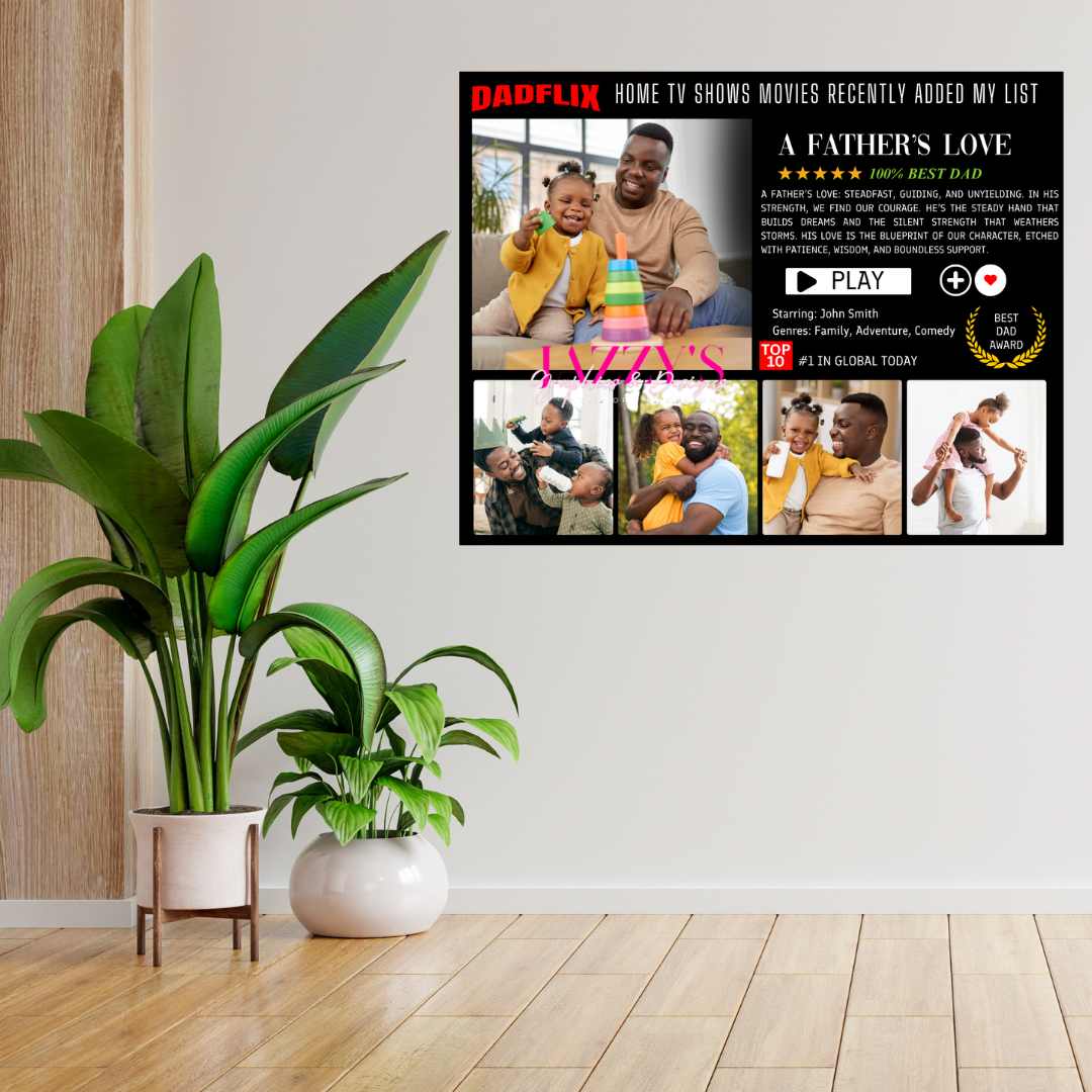 Dadflix Photo & Frame