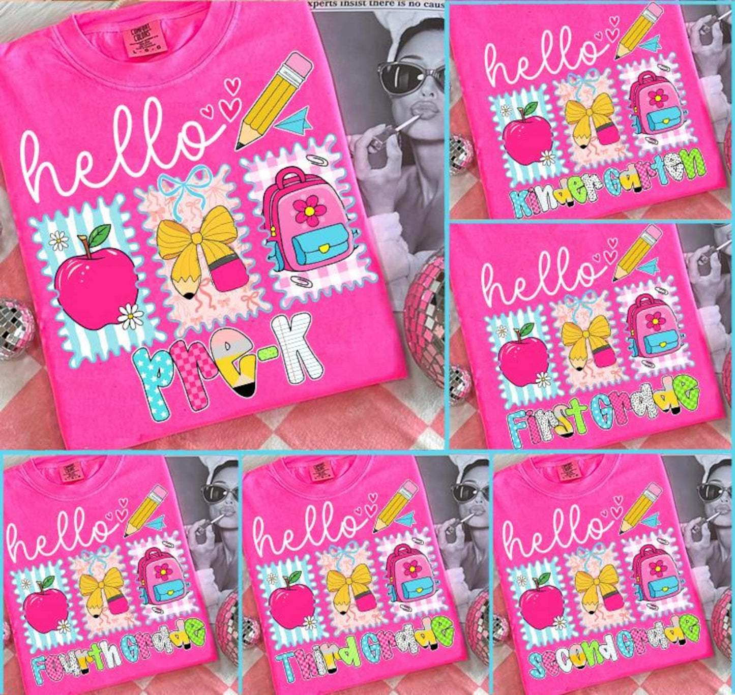 Preppy Hello Back to School
