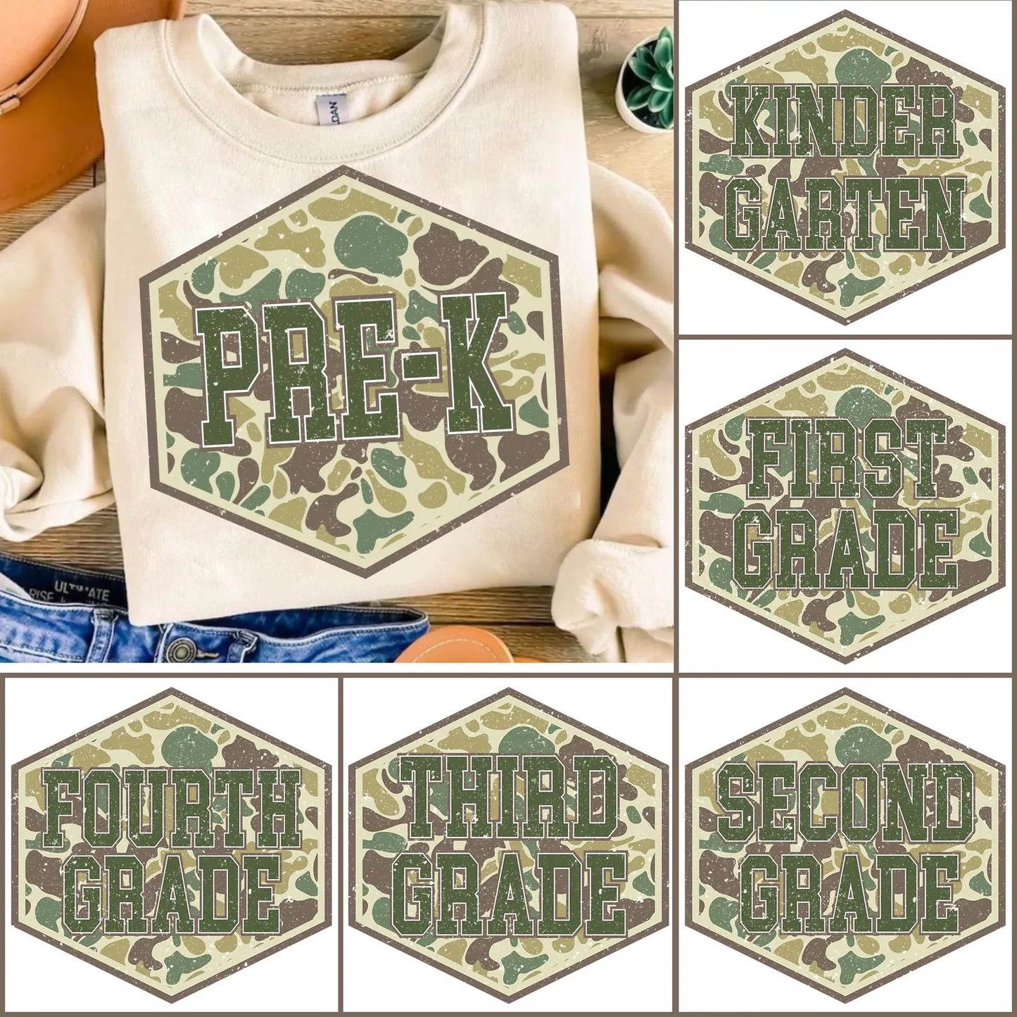Retro Boys Camo