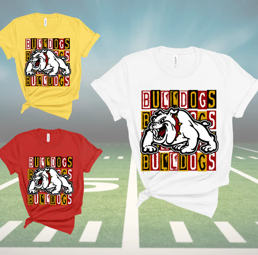 Stamped Letter School Spirit