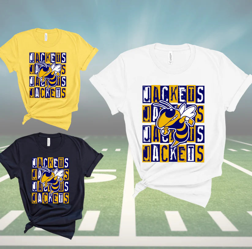 Stamped Letter School Spirit