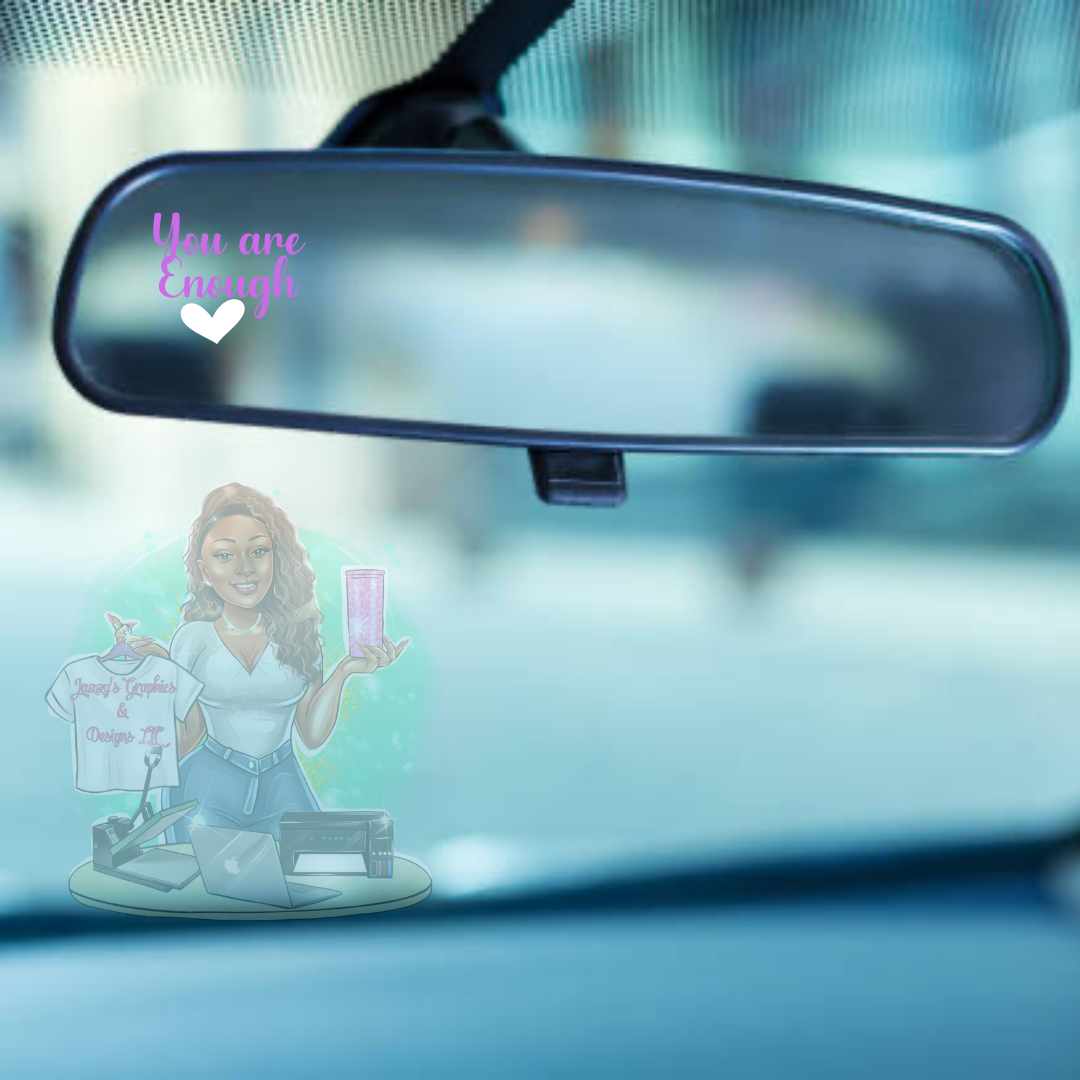 Inspirational Mirror Decal