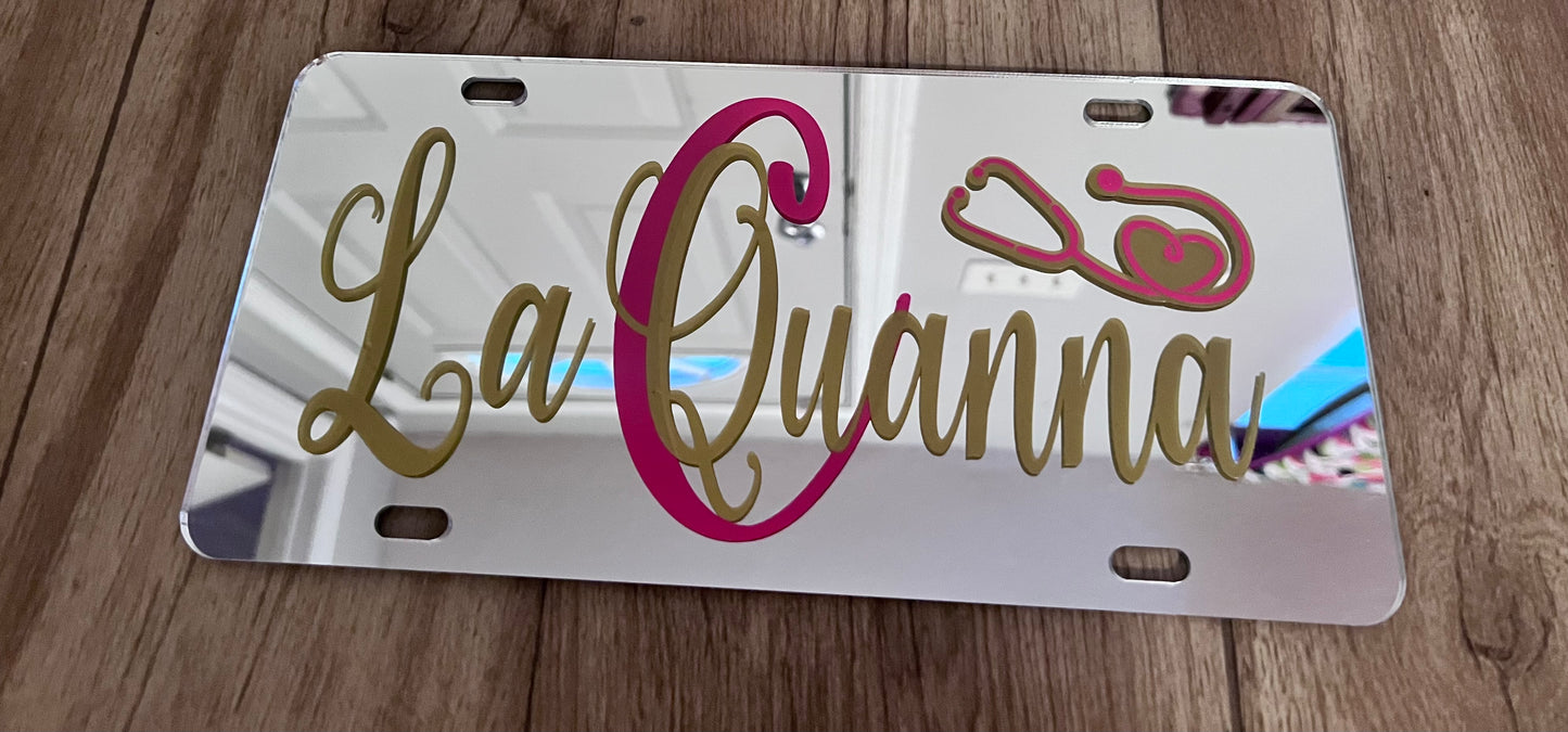 Mirror Car Tag