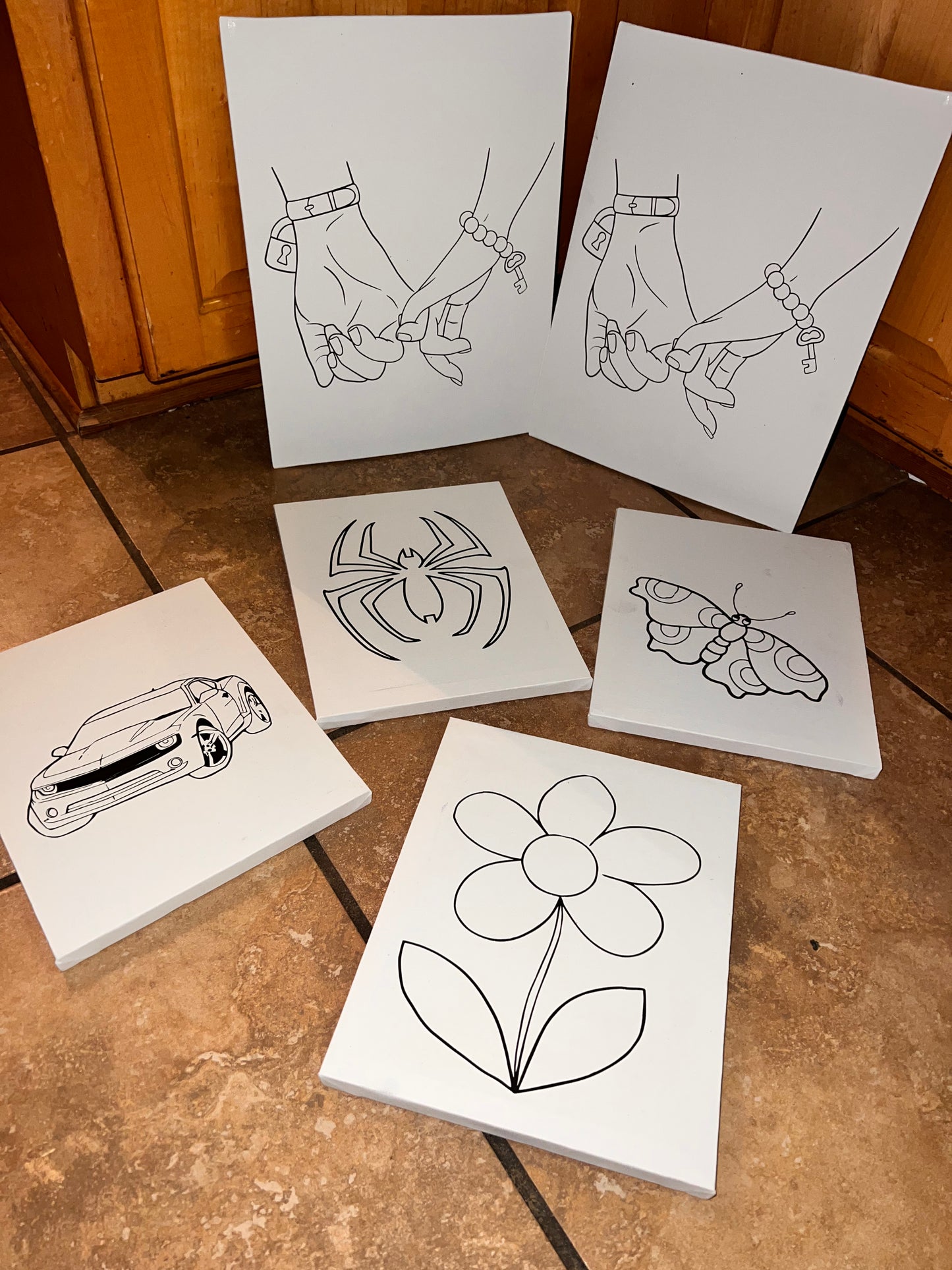 Painting Canvases