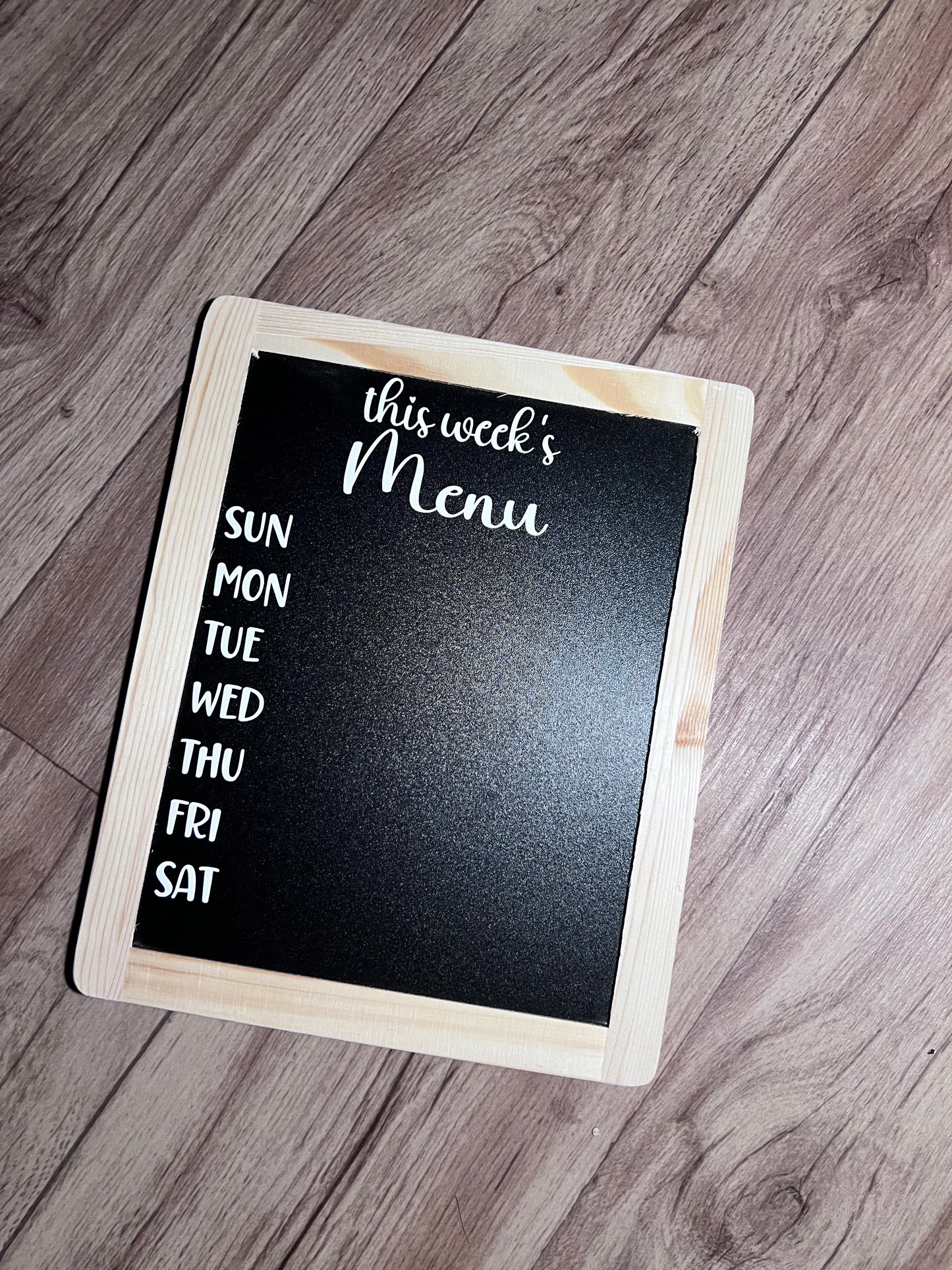Menu Chalkboard