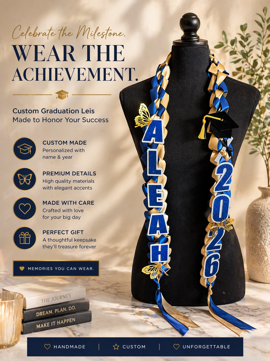 Lei Graduation Stole