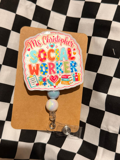Custom Badge Reels