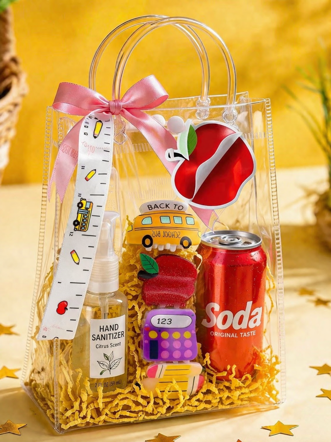 Clear Tote Teacher Gift Bag