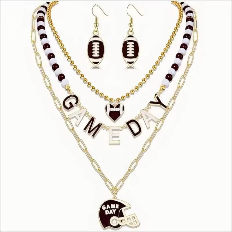 Football Spirit Jewelry Set