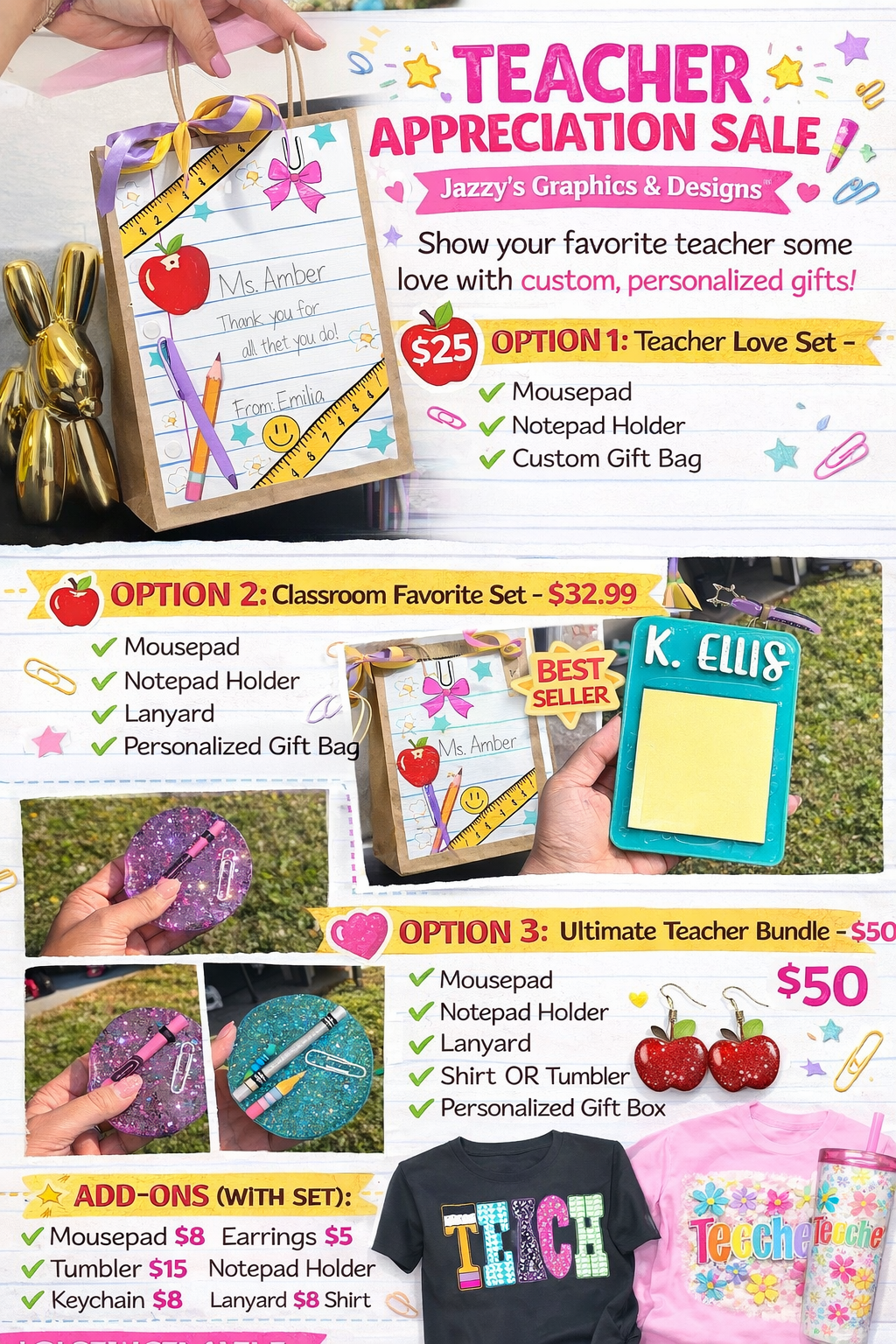 Teacher Appreciation Gifts