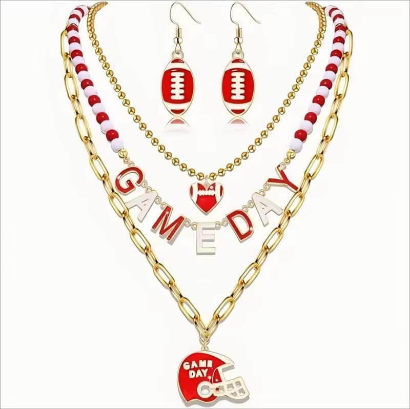 Football Spirit Jewelry Set