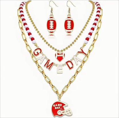Football Spirit Jewelry Set