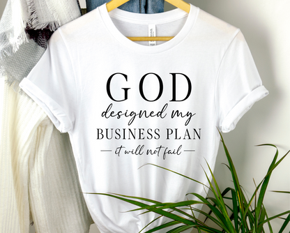 God designed my Business Plan