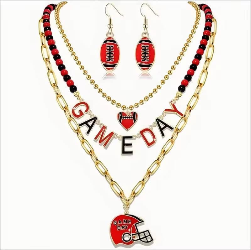 Football Spirit Jewelry Set