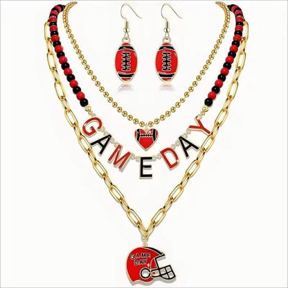 Football Spirit Jewelry Set