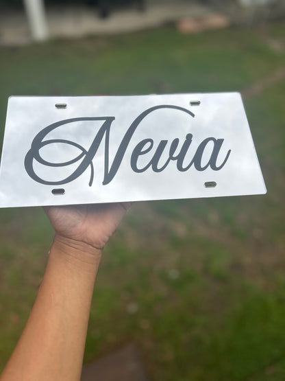 Mirror Car Tag