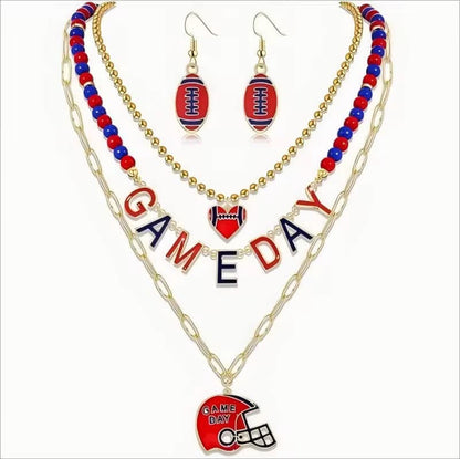 Football Spirit Jewelry Set
