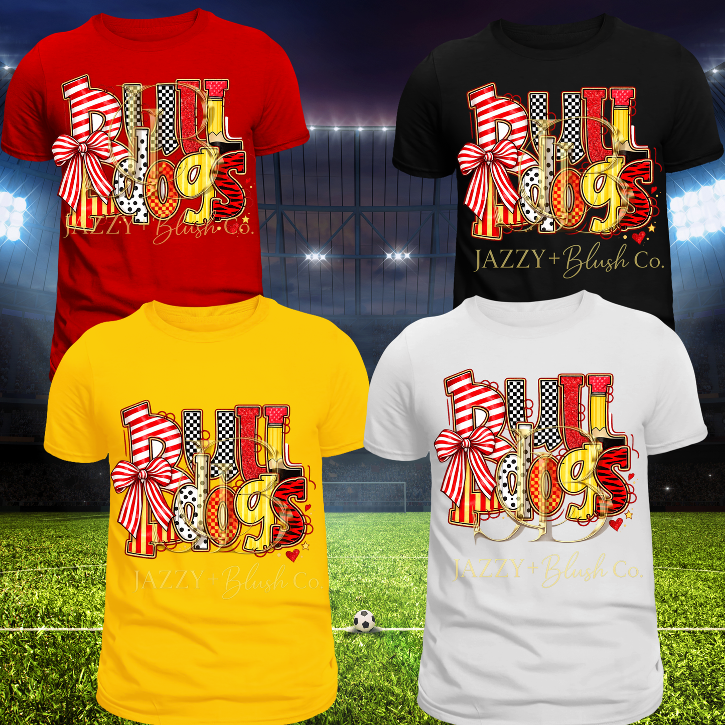 Bulldogs Football Tee