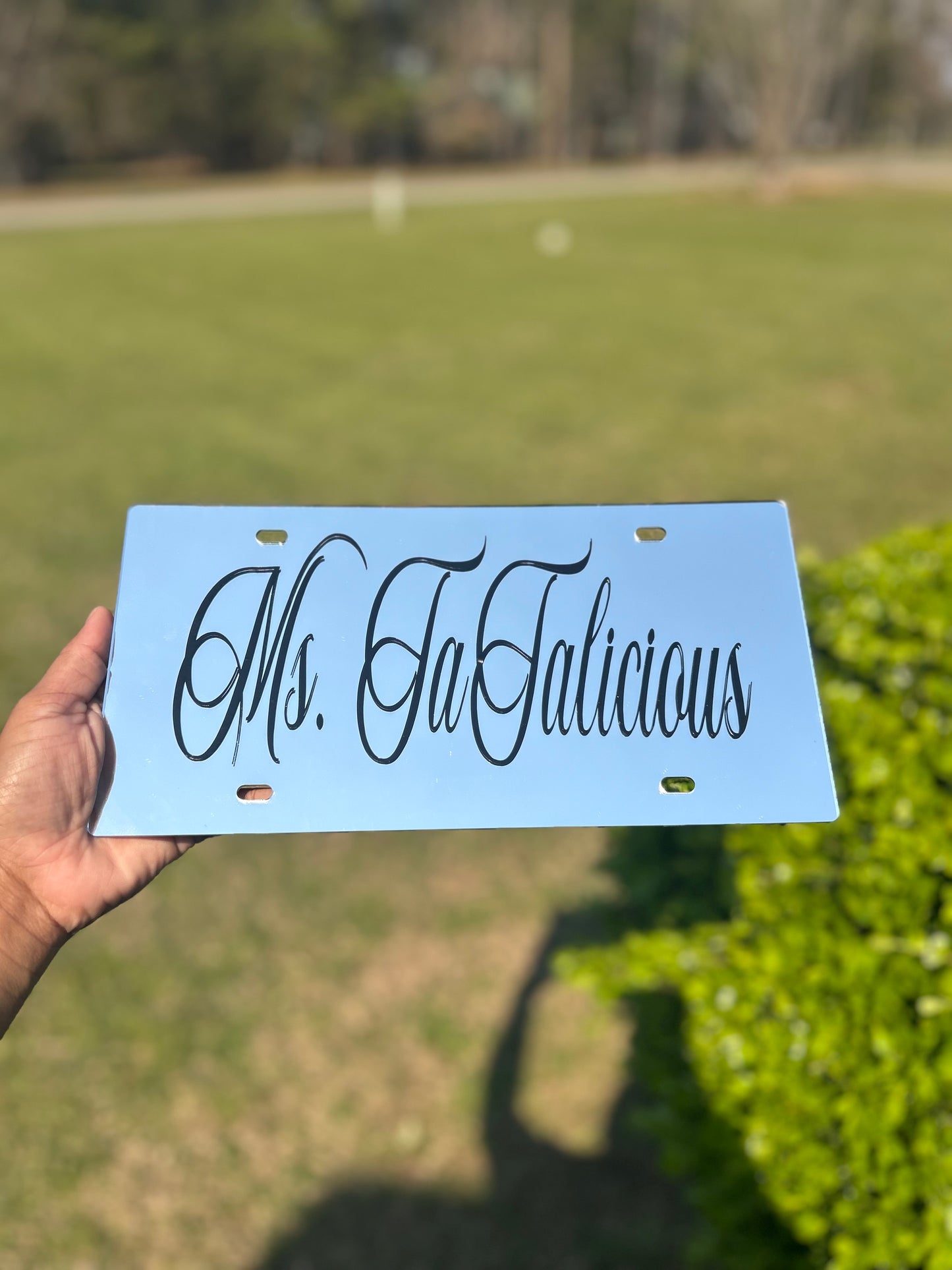 Mirror Car Tag