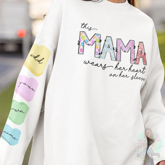 This MAMA Wear her Heart on her Sleeve