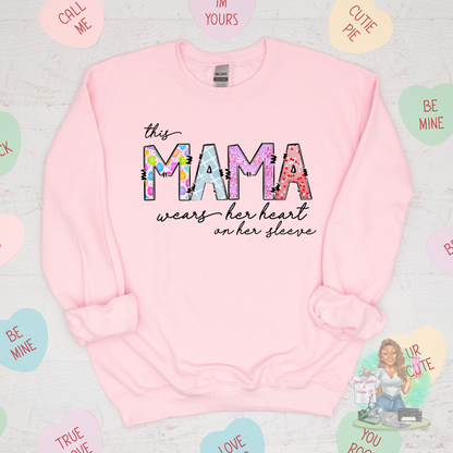 This MAMA Wear her Heart on her Sleeve